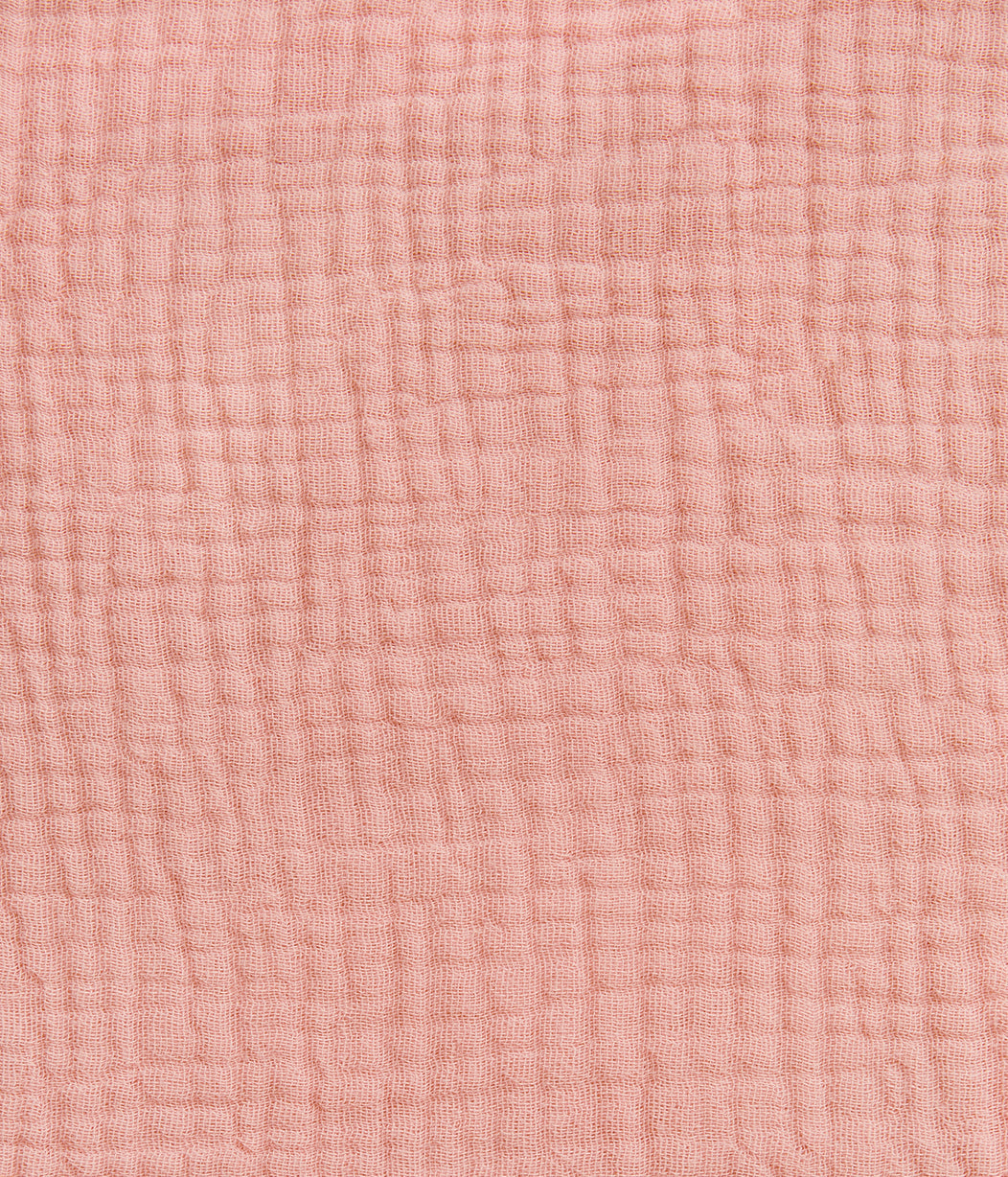 Kit 3 Paninhos de Banho em Musselina - Rosa Blush Foguete