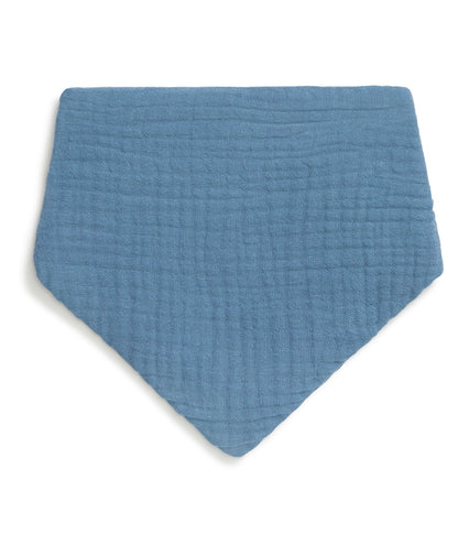Kit 2 Babadores em Musselina - Azul Tempestade Foguete