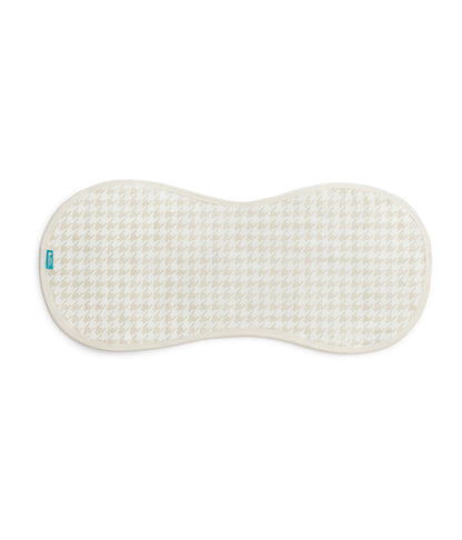 Kit 2 Paninhos de Boca em Musselina - Branco Coelhinhos nas Nuvens