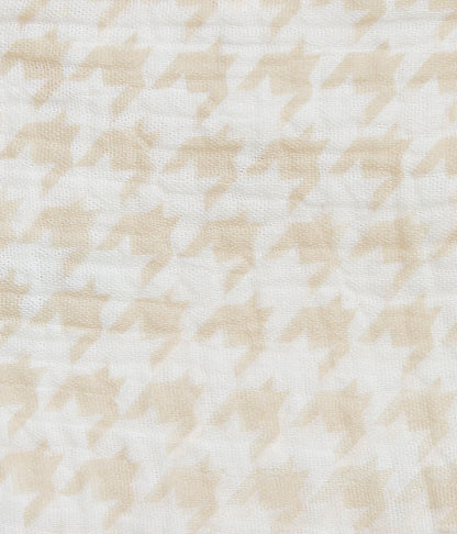 Kit 2 Babadores em Musselina - Branco Mini Coelhinhos nas Nuvens