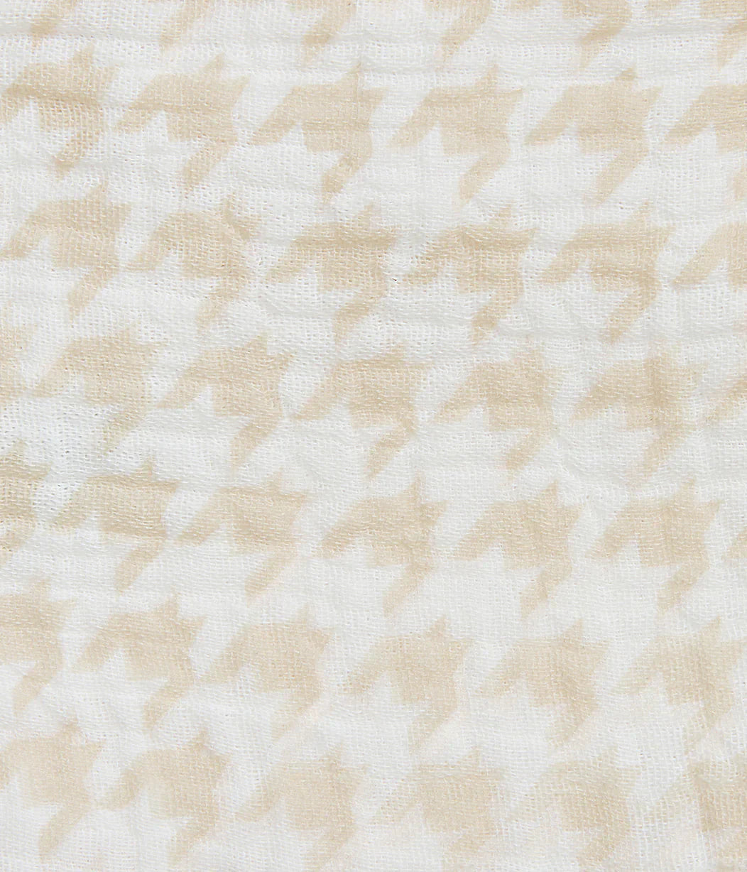 Kit Banho Bebê - Toalha com Capuz e Paninhos - Pied-de-Poule