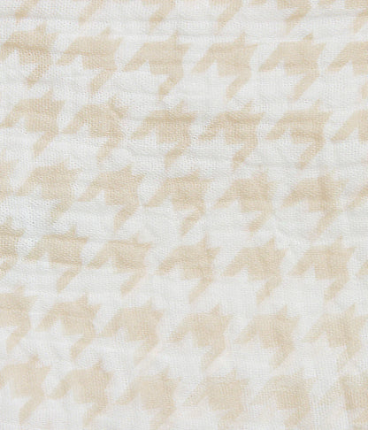 Kit Banho Bebê - Toalha com Capuz e Paninhos - Pied-de-Poule