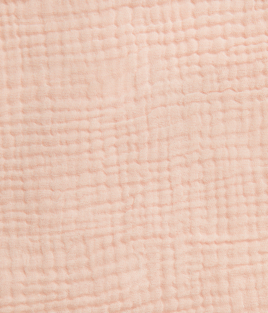 Kit 3 Paninhos de Banho em Musselina - Rosa Blush Foguete